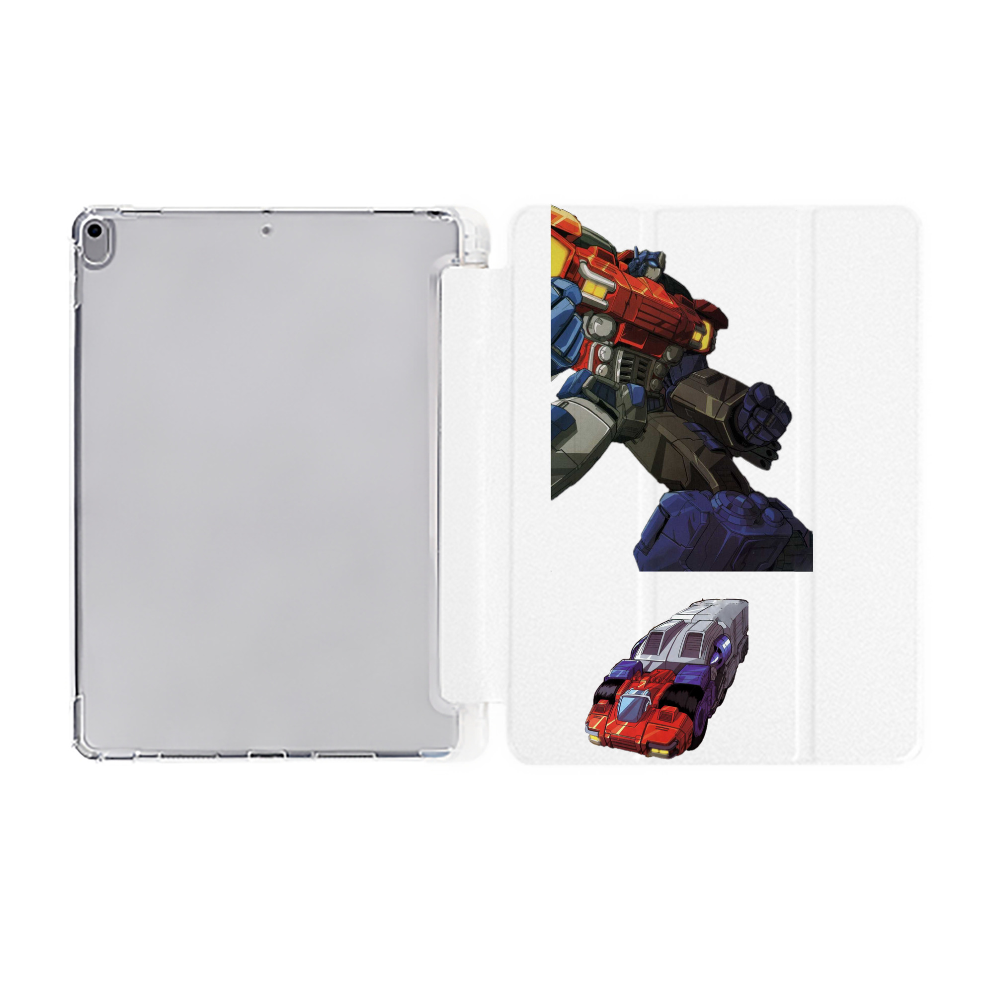 （画像用）  IPad ケース ペン収納付き 三つ折りスタンド PUレザー×シリコン 対応機種9.5/10.5/10.9インチ